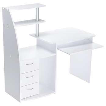 PC stôl WIKING biela 1