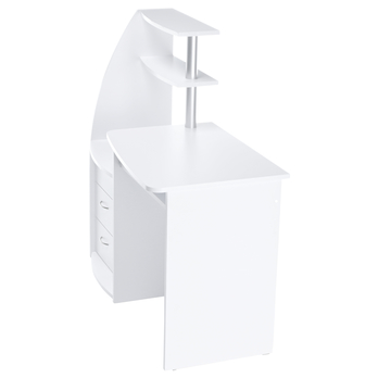 PC stôl WIKING biela 3
