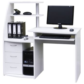 PC stôl WIKING biela 4