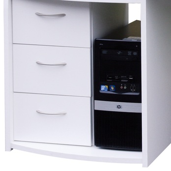 PC stôl WIKING biela 6