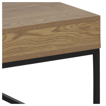Konferenčný stolík WILLFORD dub divoký/čierna 4