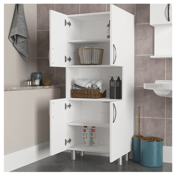 Kúpeľňová skrinka WILLIAM biela 4