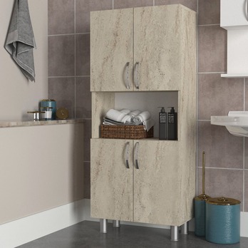 Kúpeľňová skrinka WILLIAM béžová 1