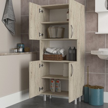 Kúpeľňová skrinka WILLIAM béžová 5