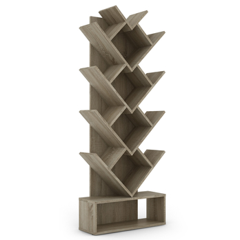 Knihovna WILLY dub sonoma 2