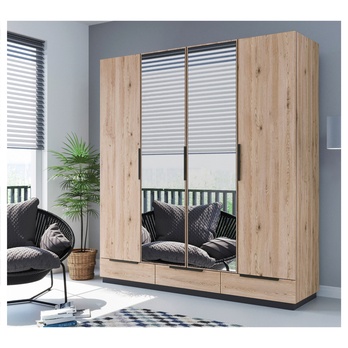 Šatníková skriňa WILOW 1 dub artisan 1