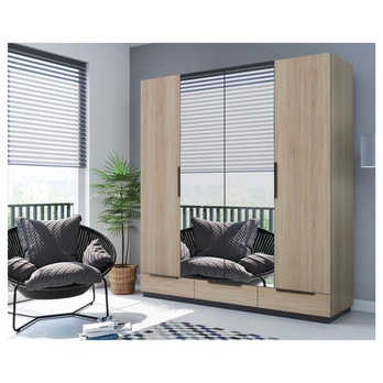 Šatníková skriňa WILOW 1 dub sonoma 1