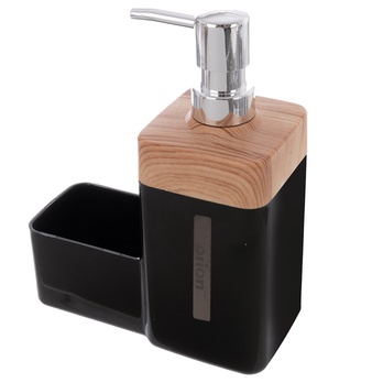 Dávkovač na mydlo WOODEN čierna 2
