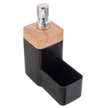 Dávkovač na mydlo WOODEN čierna 3