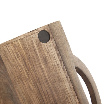 Servírovacia tácka WOODROW II mango, šírka 31 cm 2