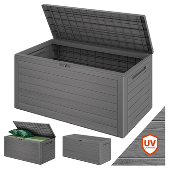 Záhradný box WOODY sivá 2
