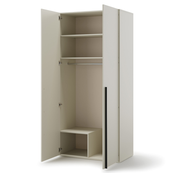 Šatníková skriňa WOOW 2 šampaň 3