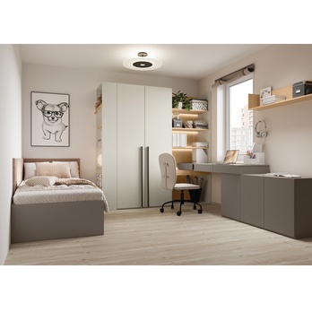 Šatníková skriňa WOOW 2 šampaň 8