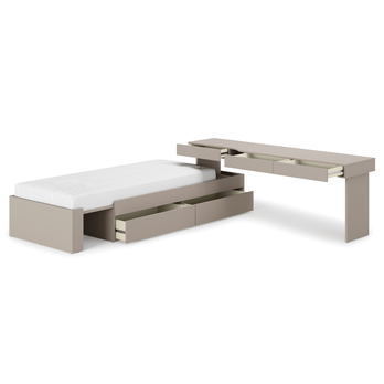 Študentská zostava WOOW 3 pravá, ílovo sivá 1