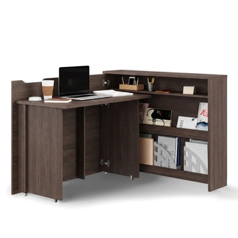 Písací stôl WORK CONCEPT 2 ľavá, dub dunin 2