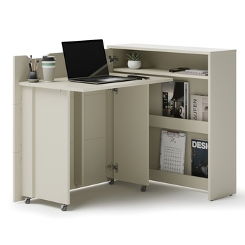 Písací stôl WORK CONCEPT 2 ľavá, kašmírová 2