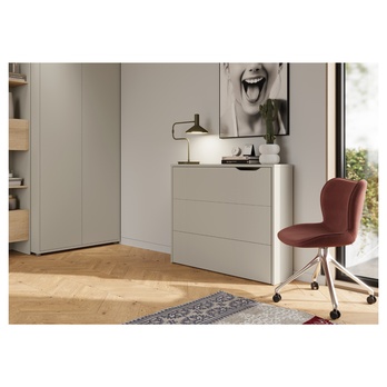 Písací stôl WORK CONCEPT 2 ľavá, kašmírová 4