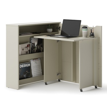 Písací stôl WORK CONCEPT 2 pravá, kašmírová 2