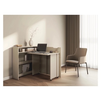 Písací stôl WORK CONCEPT 2 pravá, kašmírová 1