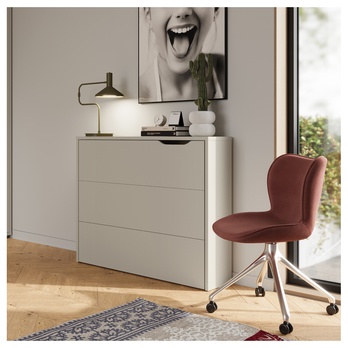 Písací stôl WORK CONCEPT ľavá, kašmír 4