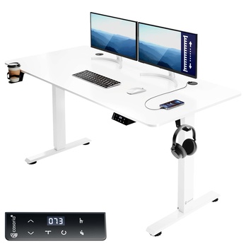 Písací stôl WORKSPACE 1 biela 4