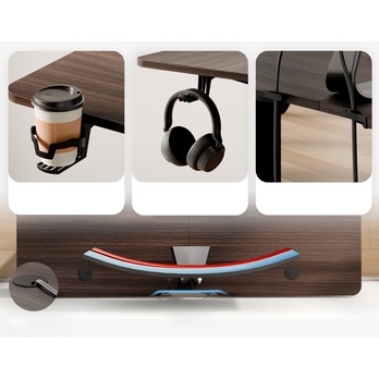 Písací stôl WORKSPACE 1 hnedá 2