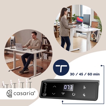 Písací stôl WORKSPACE 2 biela 3