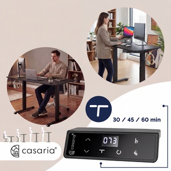Písací stôl WORKSPACE 3 čierna 4