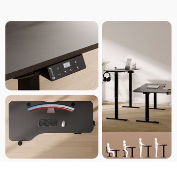 Písací stôl WORKSPACE 5 čierna 3