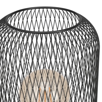Stolná lampa WRINGTON čierna 2