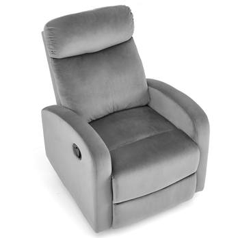 Relaxačné kreslo WUNDIR sivá 2