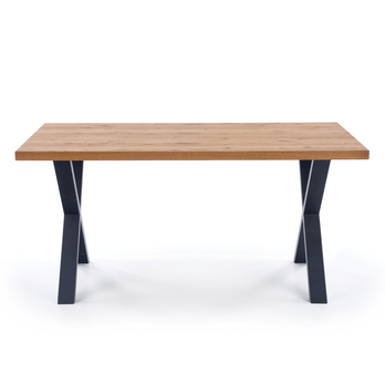 Jedálenský stôl XOVAIR dub svetlý/čierna 3