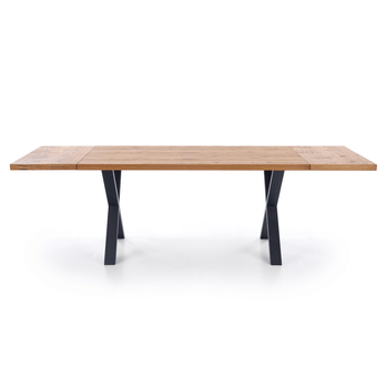 Jedálenský stôl XOVAIR dub svetlý/čierna 4