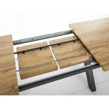 Jedálenský stôl XOVAIRU dub/čierna 5