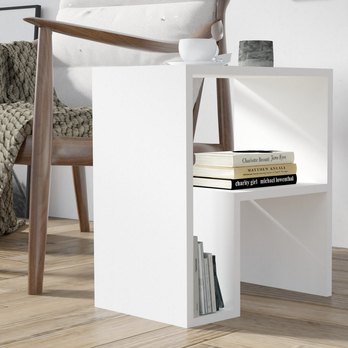 Prístavný stolík YEPA biela 1