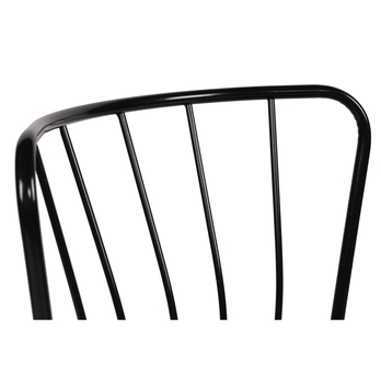 Jedálenská stolička YILDIZ čierna, sada 2 ks 3