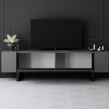 TV stolík YILDIZ antracitová/čierna 6
