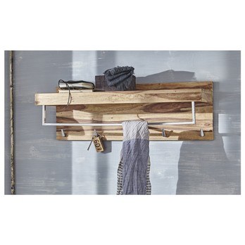 Nástenný vešiak YOGA palisander, šírka 90 cm 1