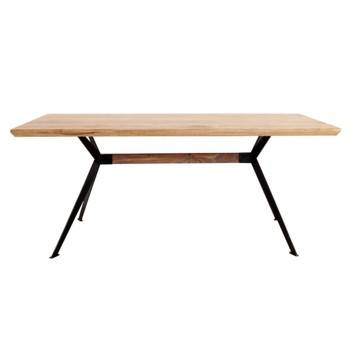 Jedálenský stôl YOGA prírodný palisander/čierna 2