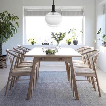 Jedálenská stolička YORK bielený dub 8