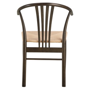 Jedálenská stolička YORK biela/matná dymová 5