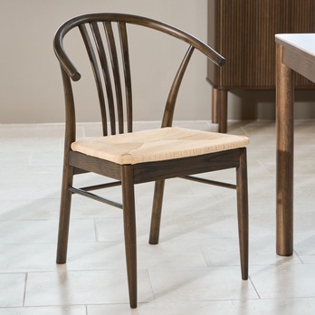 Jedálenská stolička YORK biela/matná dymová 9