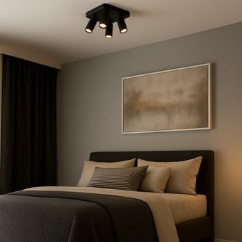 Bodové svietidlo YORLI 4 čierna 1