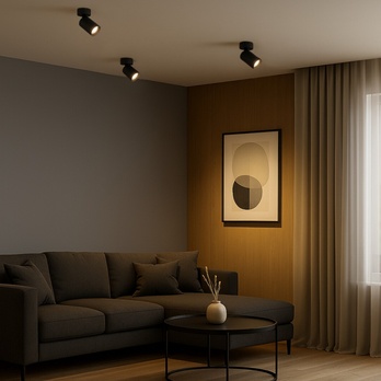 Bodové svietidlo YORLI čierna 1