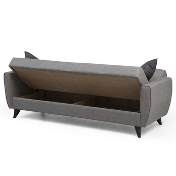 Pohovka ZADEN 2 sivá 3