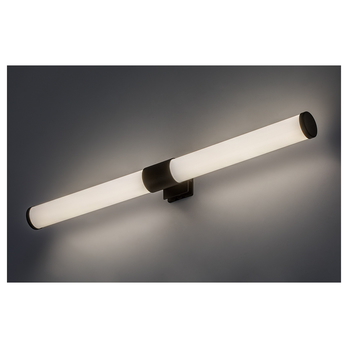 Kúpeľňové nástenné LED svietidlo ZAIN čierna, šírka 40 cm 2