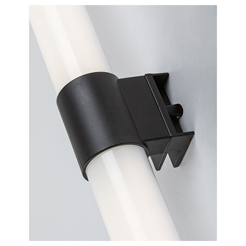 Kúpeľňové nástenné LED svietidlo ZAIN čierna, šírka 60 cm 3