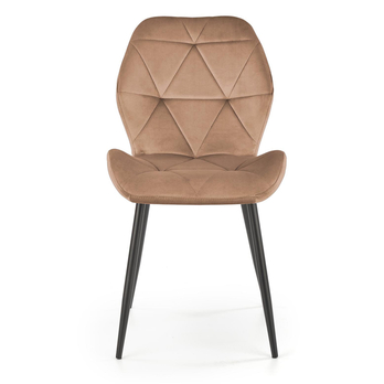 Jedálenská stolička ZAKIA béžová/čierna 1