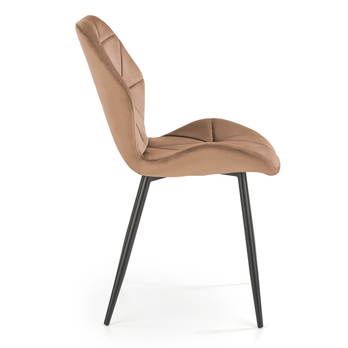 Jedálenská stolička ZAKIA béžová/čierna 2