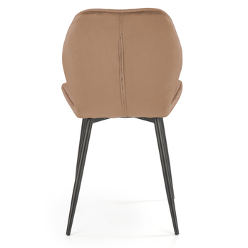 Jedálenská stolička ZAKIA béžová/čierna 3